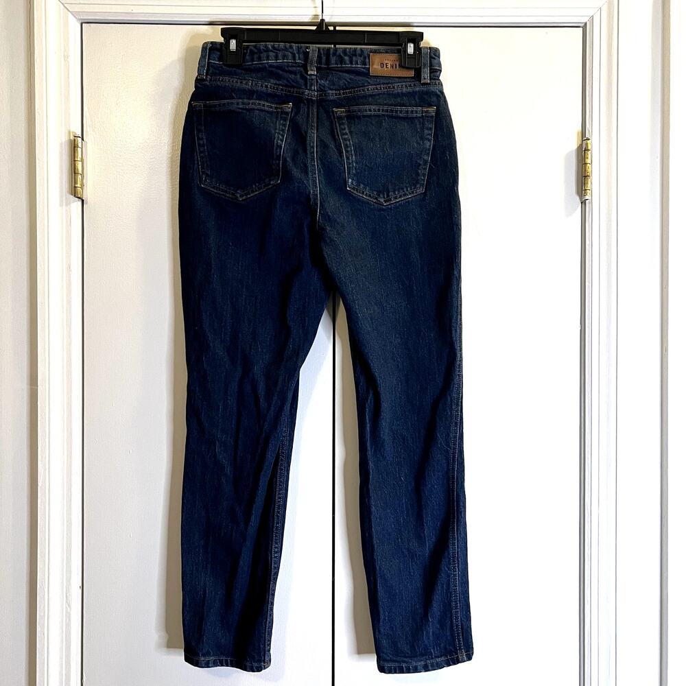 Sezane Le Brut Jeans size 38 6 Blue Cotton - Picture 6 of 9